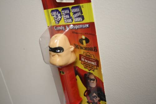 PEZ - Incredibles, The - Incredibles 1 - Mr. Incredible - Masked