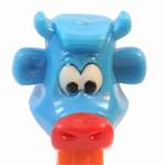 PEZ - Cow A Blue Head, Red Nose