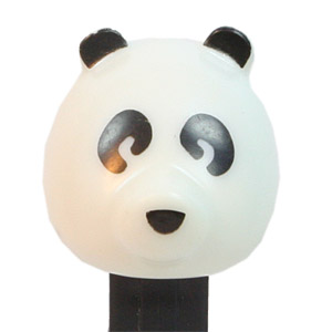 PEZ - Kooky Zoo - Panda - Thick Rounded Ears - B