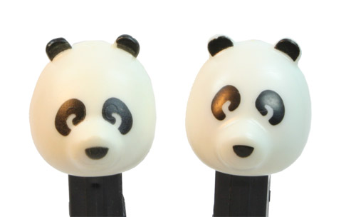 PEZ - Kooky Zoo - Panda - Thick Rounded Ears - B