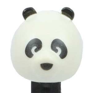 PEZ - Kooky Zoo - Panda - Thin Flat Ears - B