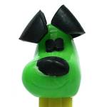 PEZ - Yappy Dog  Green Head