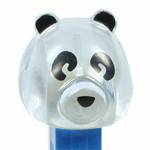PEZ - Panda B Clear Crystal Head