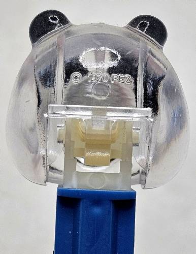 PEZ - Crystal Collection - Panda - Clear Crystal Head - B