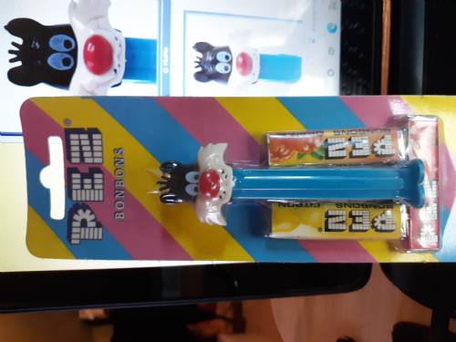 PEZ - Looney Tunes - Sylvester - Black/Off-White/With Whiskers - A