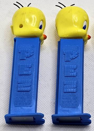 PEZ - Looney Tunes - Tweety Bird - Blue Eyes, No Pupils - A