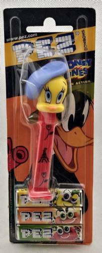 PEZ - Back In Action - Tweety Bird "French Tweety" - Yellow Head