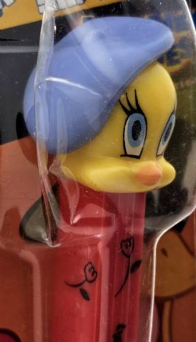 PEZ - Back In Action - Tweety Bird "French Tweety" - Yellow Head