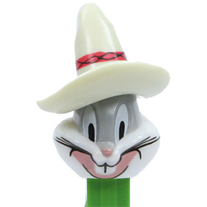 PEZ - Back In Action - Bugs Bunny "Western Bugs" - Unfinished Mouth - B