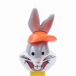PEZ - Bugs Bunny "Footballer Bugs"  Eyes Open on Yellow with Balls