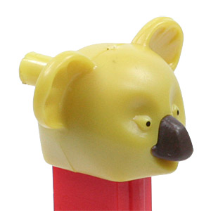 PEZ - Merry Music Makers - Koala Whistle - Yellow Head