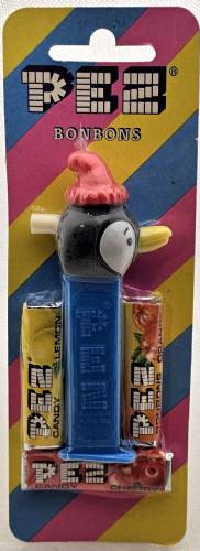 PEZ - Merry Music Makers - Penguin Whistle - Black Head, Long Beak