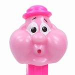 PEZ - Bubbleman  Pink Face, Neon Pink Hat