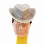 PEZ - Cowboy  Peach Face, Tan Hat
