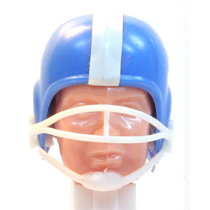 PEZ - Humans - Football Player - Blue Helmet, White Stripe