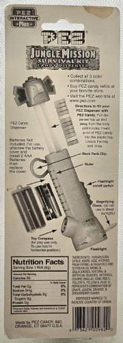 PEZ - PEZ Miscellaneous - Jungle Mission - Gray and Orange, without Markings