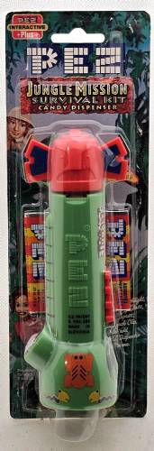 PEZ - PEZ Miscellaneous - Jungle Mission - Red and Green, with Markings