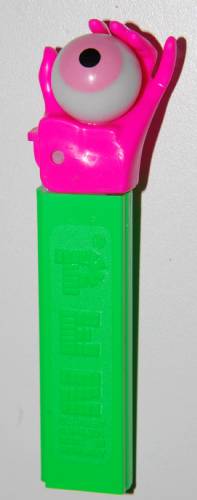 PEZ - Miscellaneous - Psychedelic Eye - Hot Pink Hand - B