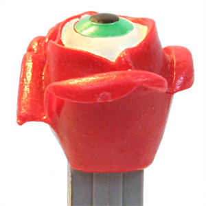 PEZ - PEZ Miscellaneous - Psychedelic Flower - Red Flower - A