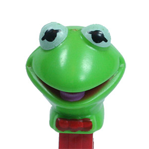 PEZ - Muppets - Kermit - HA! 1991 Copyright - A