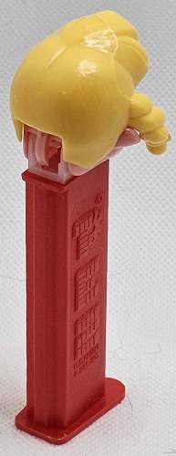PEZ - PEZ Pals - Girl - Yellow Hair, No Extra Holes