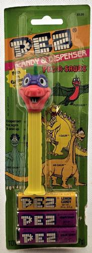 PEZ - PEZ-A-Saurs - Fly-Saur (Brutus) - Green Head