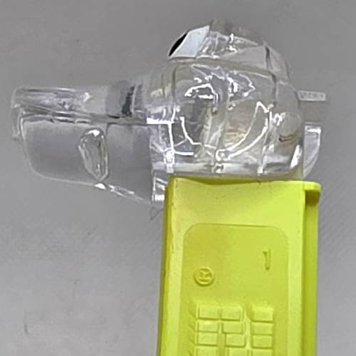 PEZ - Crystal Collection - Crocodile - Clear Crystal Head