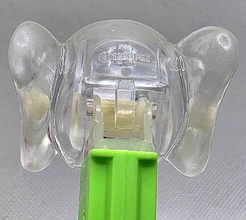 PEZ - Crystal Collection - Elephant - Clear Crystal Head