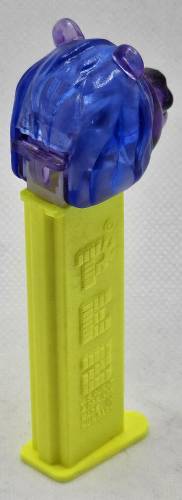 PEZ - Crystal Collection - Lion - Blue and Purple Crystal Head