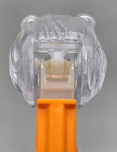 PEZ - Crystal Collection - Lion - Clear Crystal Head
