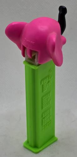 PEZ - Safari Animals - Misfits - Elephant - Pink Head