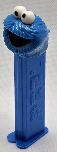 PEZ - Sesame Street - Cookie Monster - Blue Head