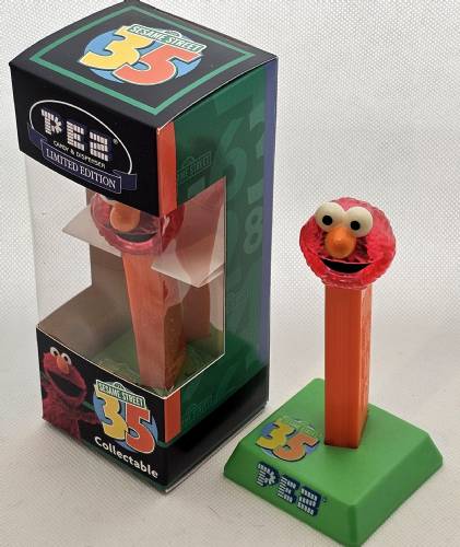 PEZ - Sesame Street - Elmo - Red Crystal Head