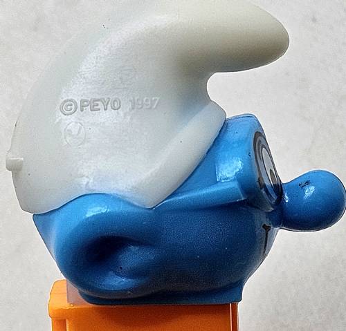 PEZ - Smurfs - Series B - Brainy Smurf - A
