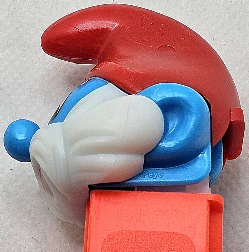 PEZ - Smurfs - Series B - Papa Smurf - B