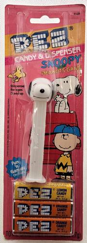 PEZ - Series A - Snoopy - Closed Eyes - A