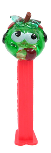 PEZ - Crystal Collection - Sour Green Apple - Green Crystal Head