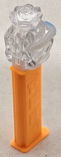 PEZ - Crystal Collection - Sour Pineapple - Clear Crystal Head