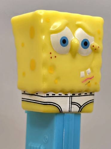 © Bryan Whalen PEZ - SpongeBob SquarePants - SpongeBob in Underwear - full underwear