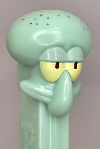 © Bryan Whalen PEZ - SpongeBob SquarePants - Squidward Tentacles - lighter