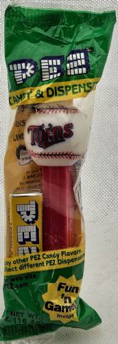 PEZ - Sports Promos - Baseball - Minnesota Twins Baseball