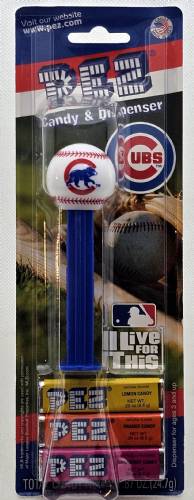 PEZ - Sports Promos - MLB Balls - Ball - Chicago Cubs - A