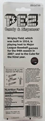 PEZ - Sports Promos - MLB Balls - Ball - Chicago Cubs - A