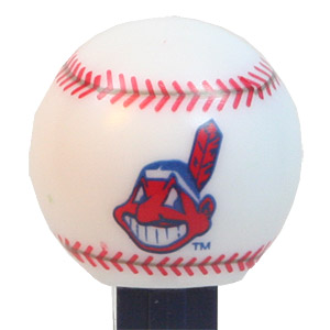 PEZ - Sports Promos - MLB Balls - Ball - Cleveland Indians