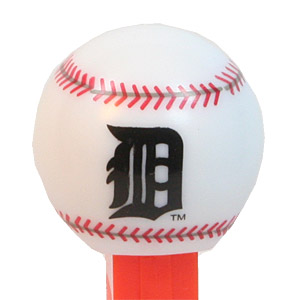 PEZ - Sports Promos - MLB Balls - Ball - Detroit Tigers - A