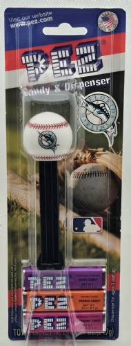 PEZ - Sports Promos - MLB Balls - Ball - Florida Marlins