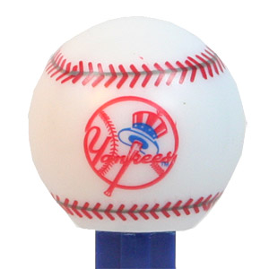 PEZ - Sports Promos - MLB Balls - Ball - New York Yankees - A