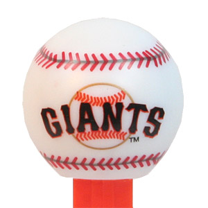 PEZ - Sports Promos - MLB Balls - Ball - San Francisco Giants - A