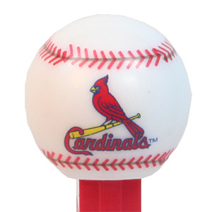 PEZ - Sports Promos - MLB Balls - Ball - St Louis Cardinals - A