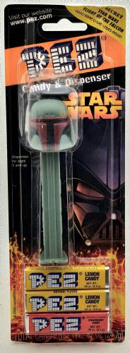 PEZ - Star Wars - Series B - Boba Fett - light gray - A